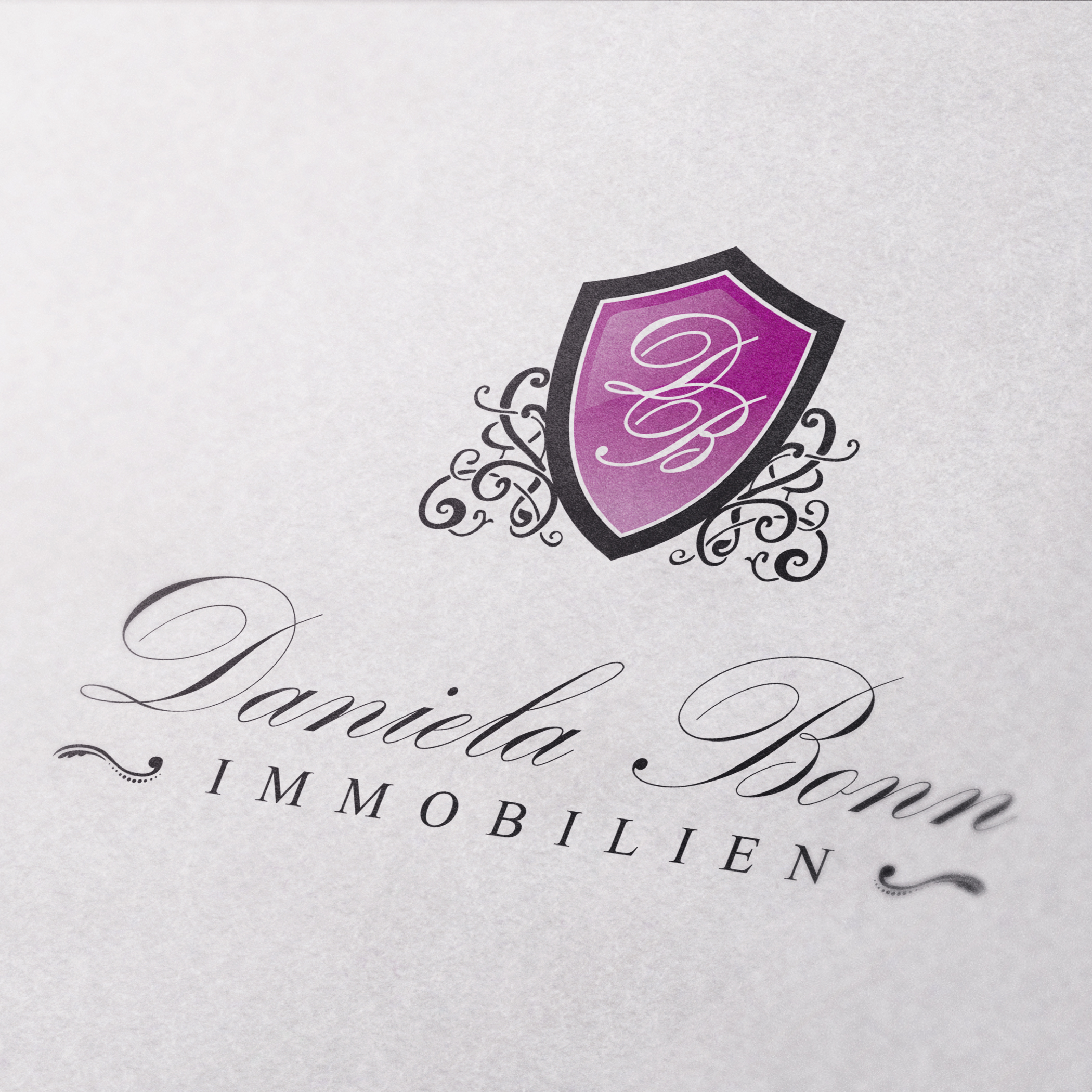 Logo-Entwicklung: Immobilienmaklerin Daniela Bonn