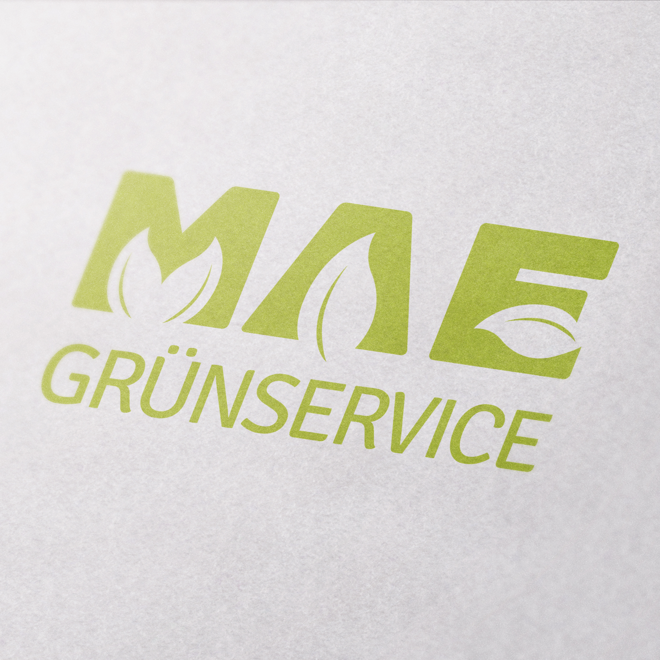 Logo-Entwicklung: MAE Grünservice